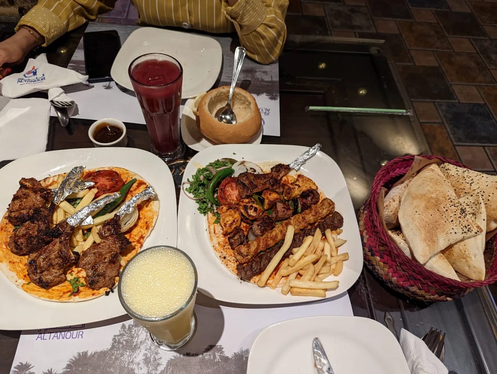 مطاعم سيتي مول الدمام